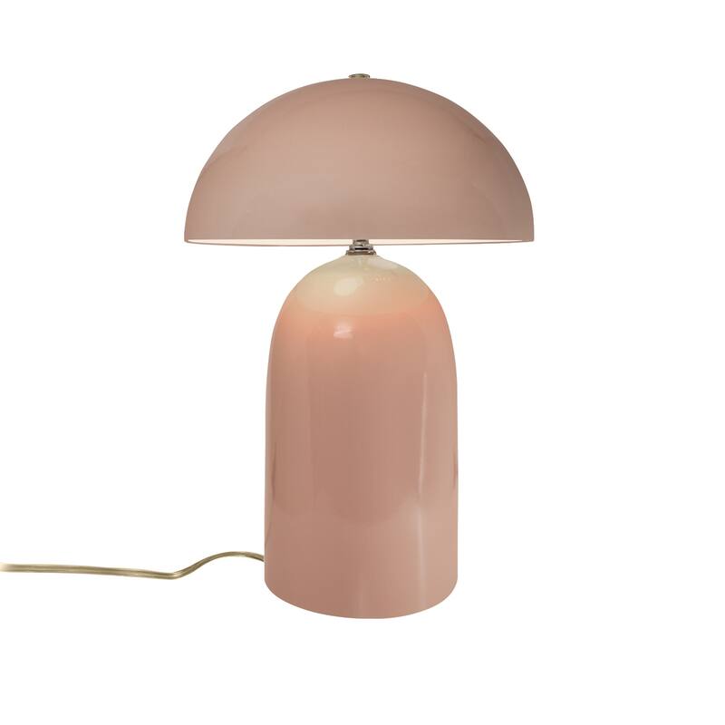 Justice Design Group Tall Kava Table Lamp - Gloss Blush