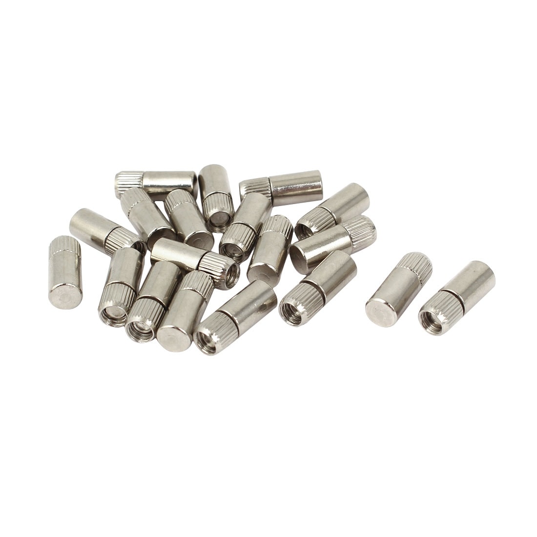 21mm x 8mm Metal Cylindrical Rod Studs Pegs Shelf Support Pins 20PCS -  Silver Tone - On Sale - Bed Bath & Beyond - 35609842