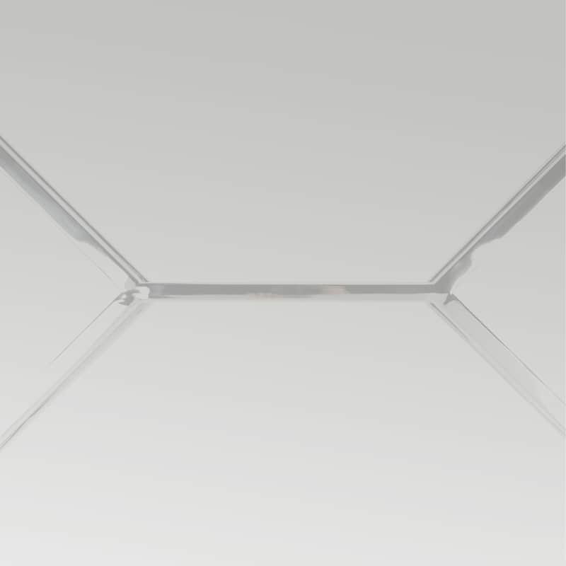 SAFAVIEH Home Eugene Acrylic Coffee Table - 54"W x 38"D x 17"H