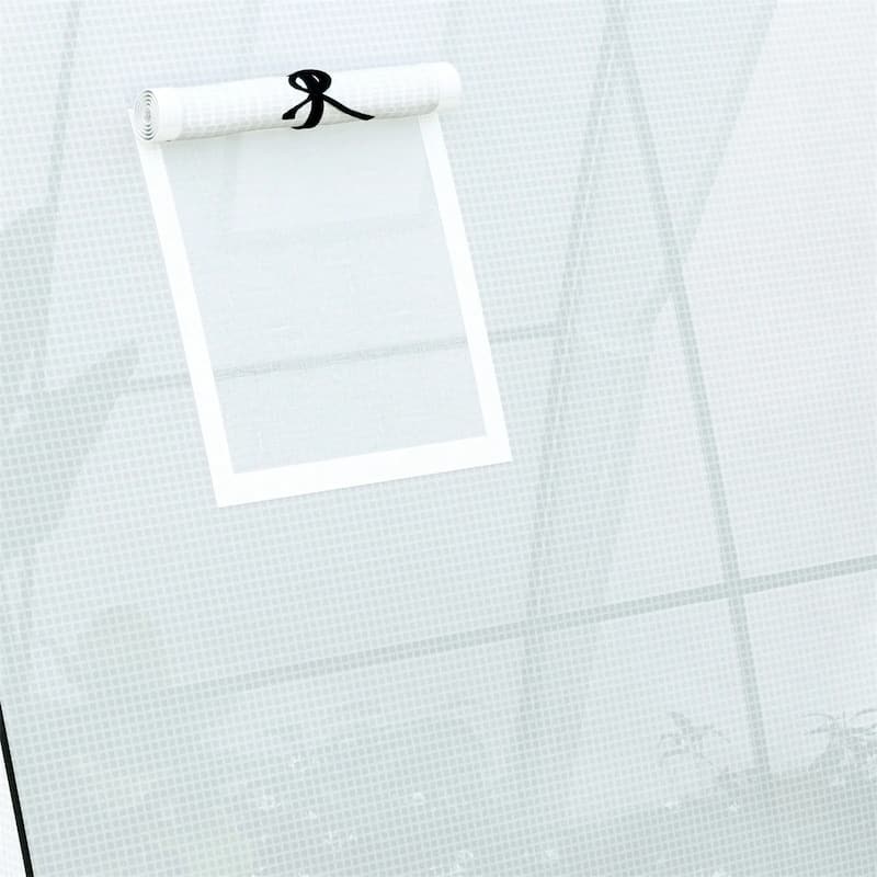 High Tunnel Garden Greenhouse with Mesh Windows and Sandbag Weight System and Zipper Access