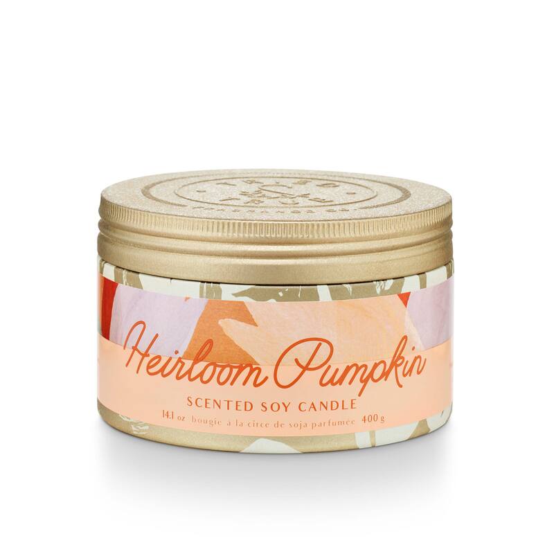 Tried & True Fall Heirloom Pumpkin Candle - Large Tin