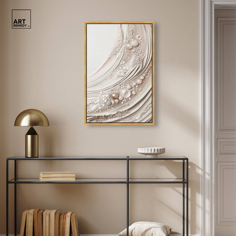Chromatic Concretions II Canvas by Art Remedy