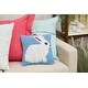 preview thumbnail 2 of 2, 12" x 12" Easter Bunny Hooked Pillow