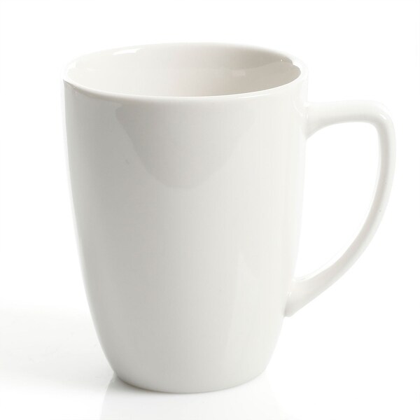 Gibson Zen Buffetware 8 Piece Ceramic 12 Ounce Mug Set - Bed Bath