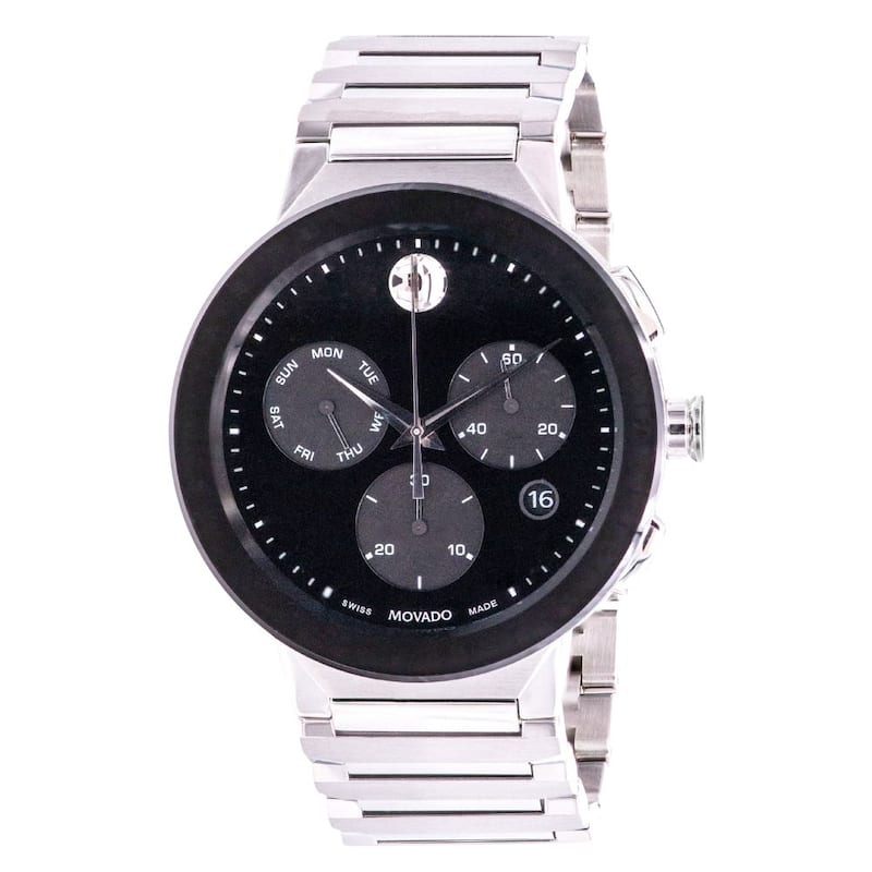 Movado Men's Classic Black Dial Watch - 607239 - One Size