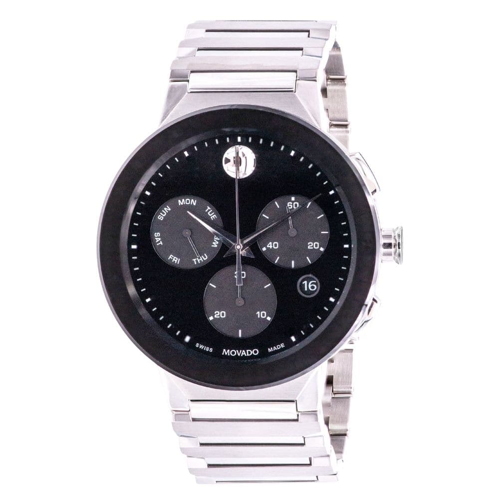 Movado Men's Classic Black Dial Watch - 607239 - One Size