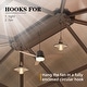 preview thumbnail 46 of 133, EROMMY Hardtop Gazebo,Outdoor Pergola with Double Roof & Netting & Curtains,Heavy Duty Canopy for Patio, Backyard, Pool party