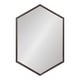 preview thumbnail 16 of 37, Kate and Laurel Laverty Framed Hexagon Wall Mirror