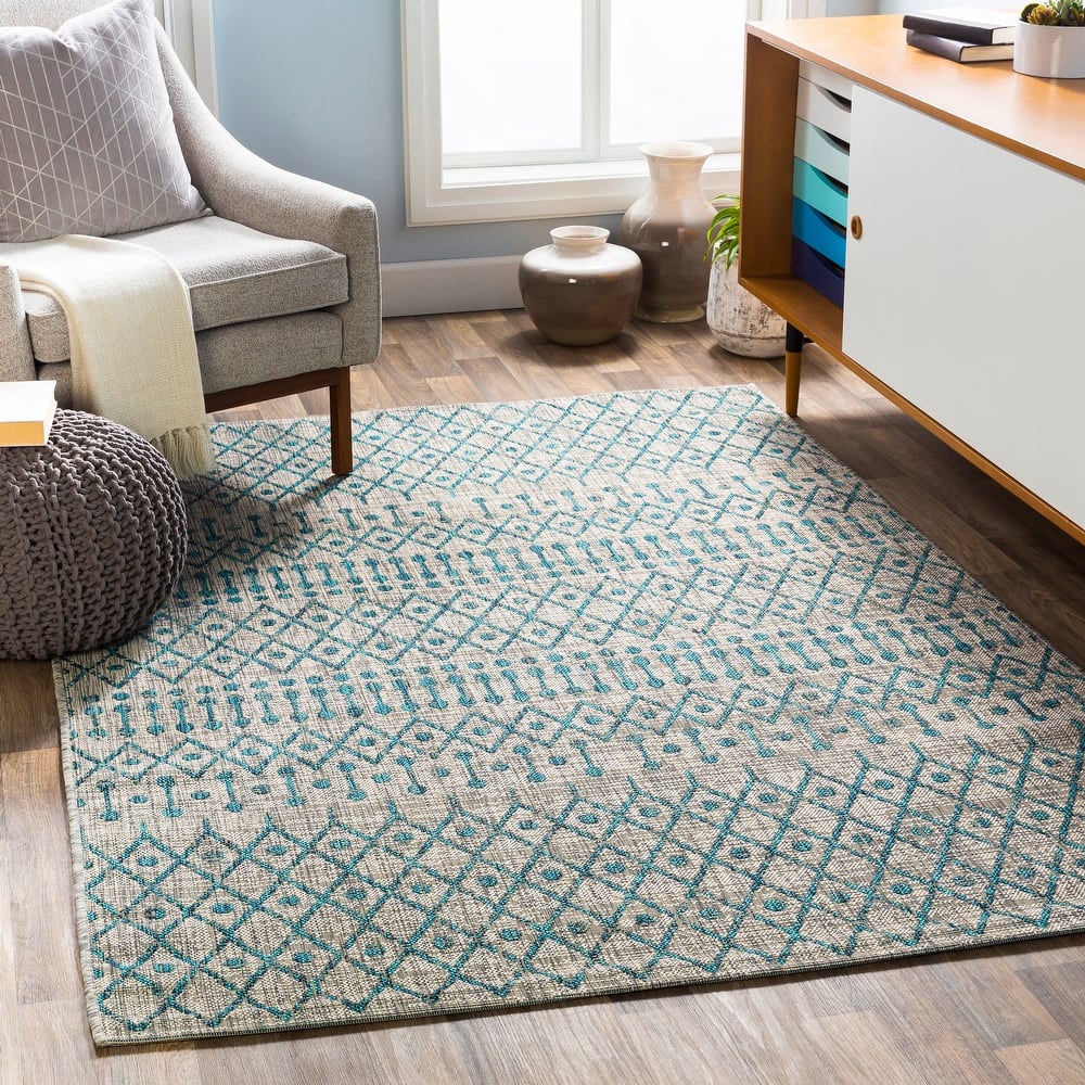 Livabliss Eagean Global Indoor/Outdoor Area Rug