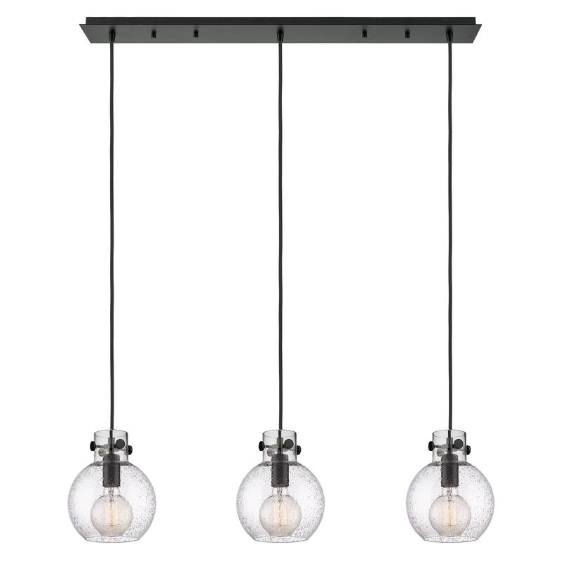 Innovations Lighting Newton Sphere - 3 Light 8" Cord Hung Linear Pendant