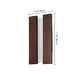 preview thumbnail 10 of 10, 11.8" Modern Walnut Wooden Pine Panels Integrated 3000K LED Wall Sconce for Hallway, Bedroom & Living Room