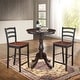 preview thumbnail 35 of 34, Carolina Living Fairview Round Pedestal Bar Table