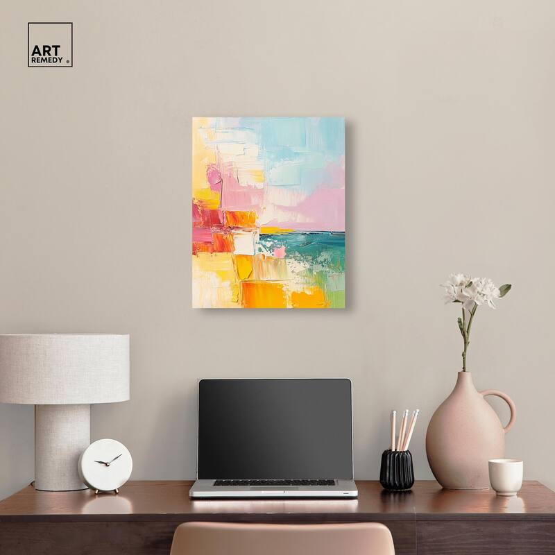 Hued Vista Canvas by Art Remedy, Gallery Wrapped