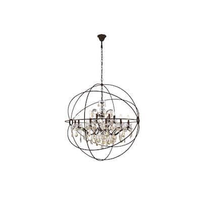 Royce Edge 18-Light Rustic Intent Chandelier