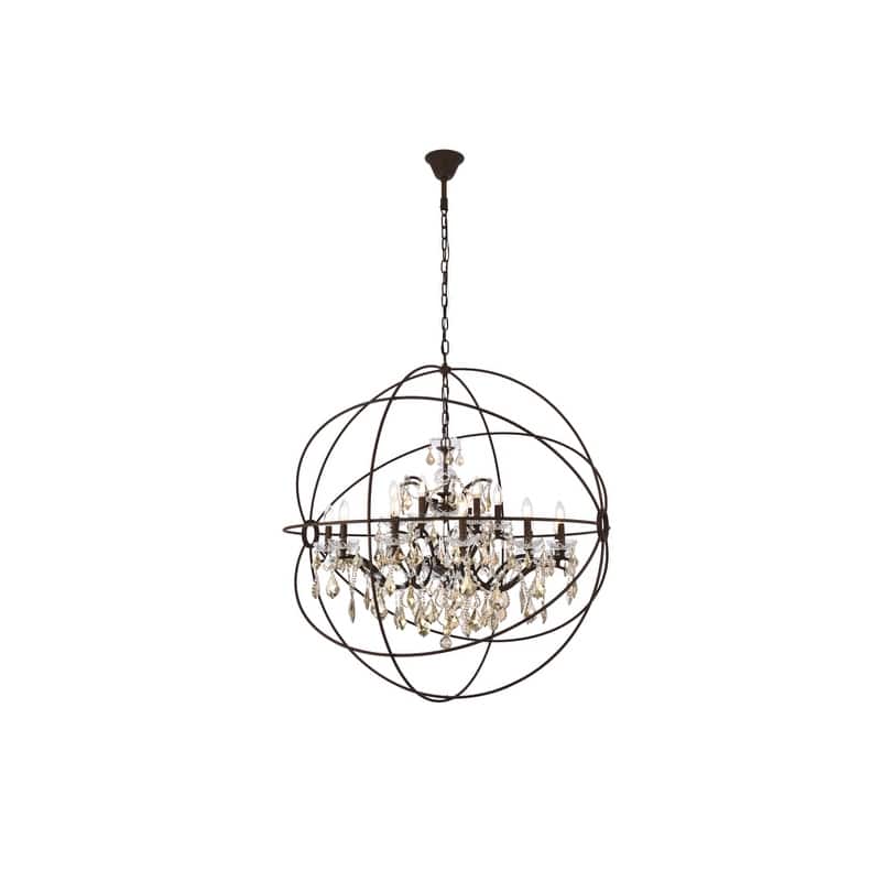Royce Edge 18-Light Rustic Intent Chandelier