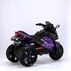 preview thumbnail 22 of 23, Kids Ride-On Motorcycle 3-Wheels Battery Powered Motorbike Rechargeable 12 V Kids Ride On Toy With PU Seat Training Wheels