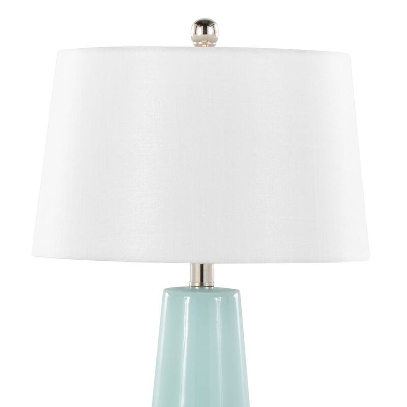 Silver Orchid Karina 22" Ceramic Table Lamp