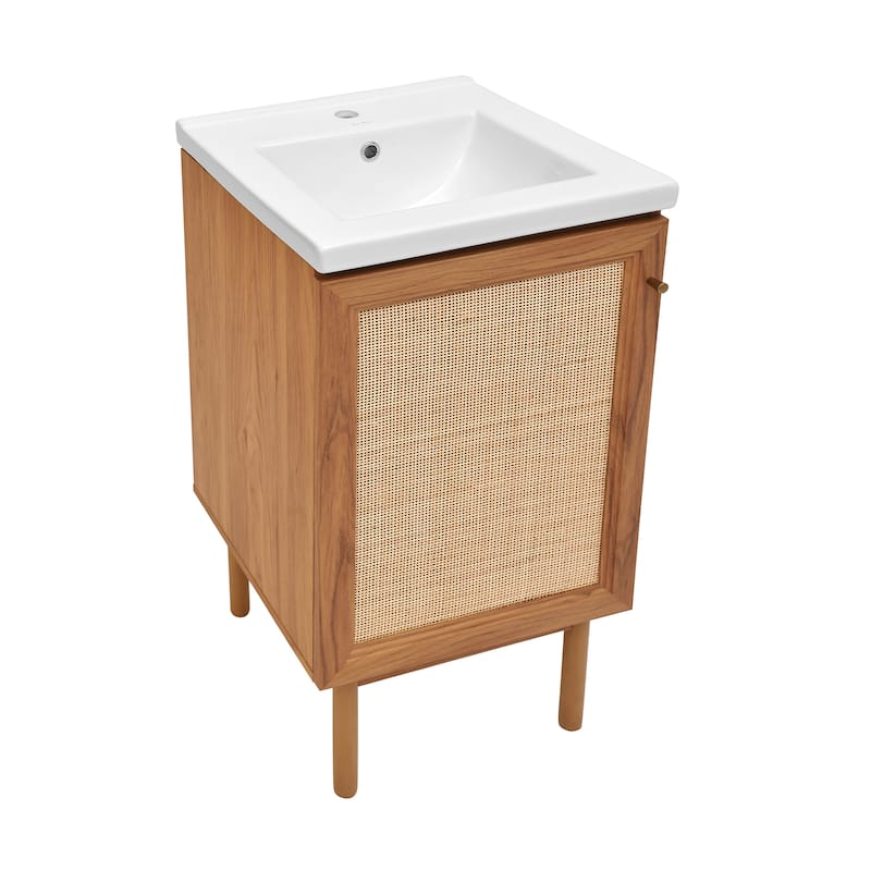 Classe Bathroom Vanity in Oak