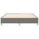 preview thumbnail 25 of 38, vidaXL Box Spring Bed Frame King Fabric Double Bed Base Multi Colors/Sizes