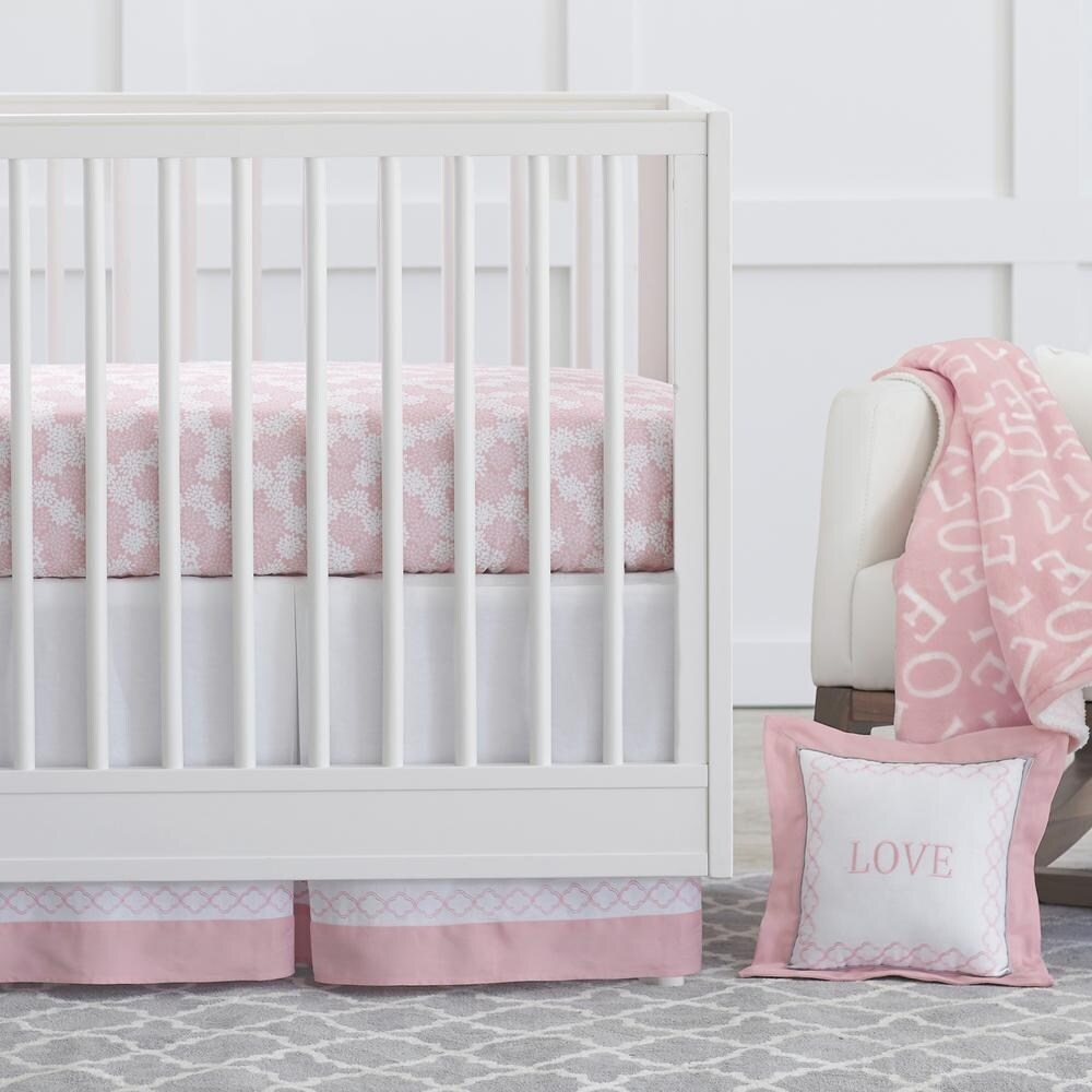 Just Born Dream 3 Piece Crib Set Pink White Pink One Size Bed Bath Beyond 30036308
