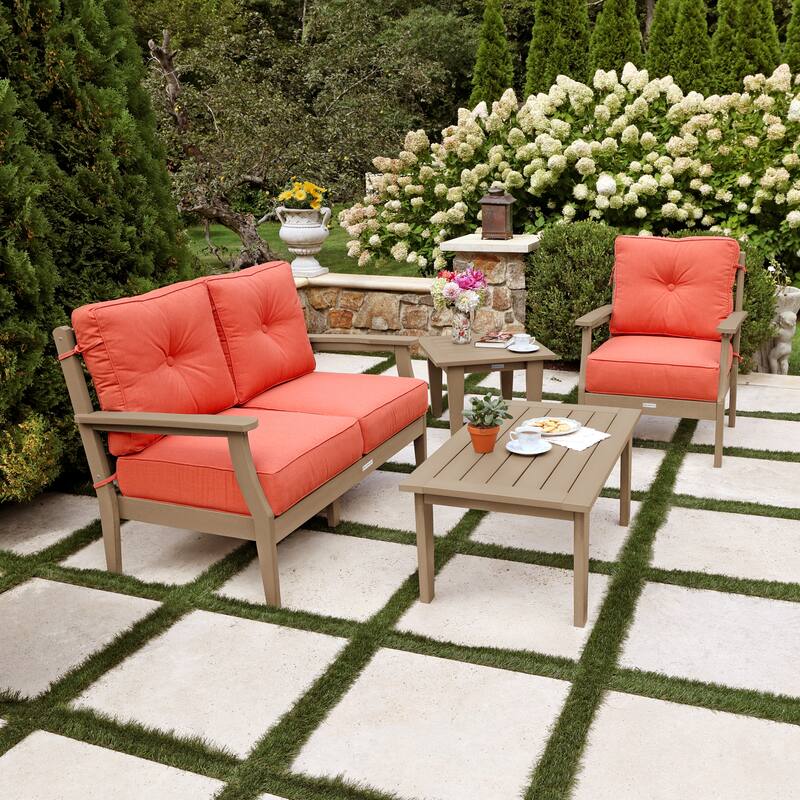 HIGHWOOD Lehigh 4-Piece Deep Seating Set