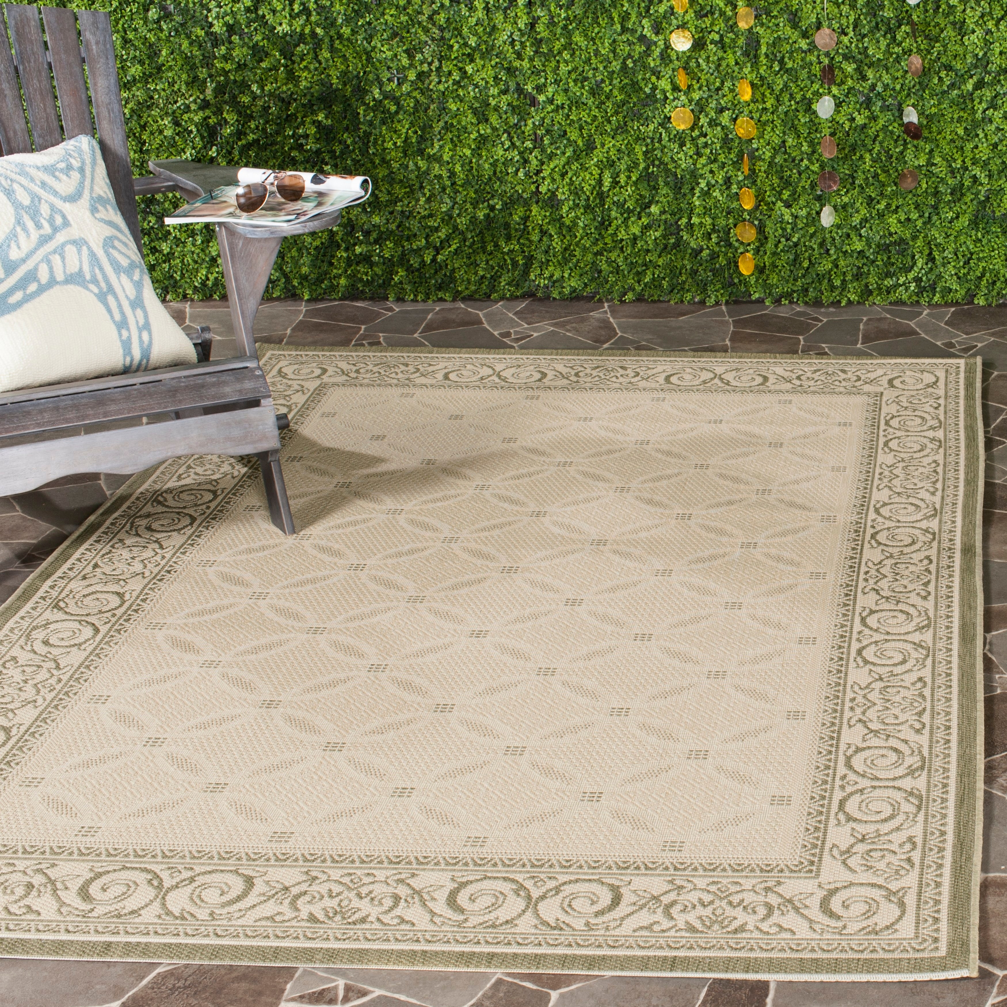 Safavieh Courtyard Laurene Indoor Outdoor Rug Ebay