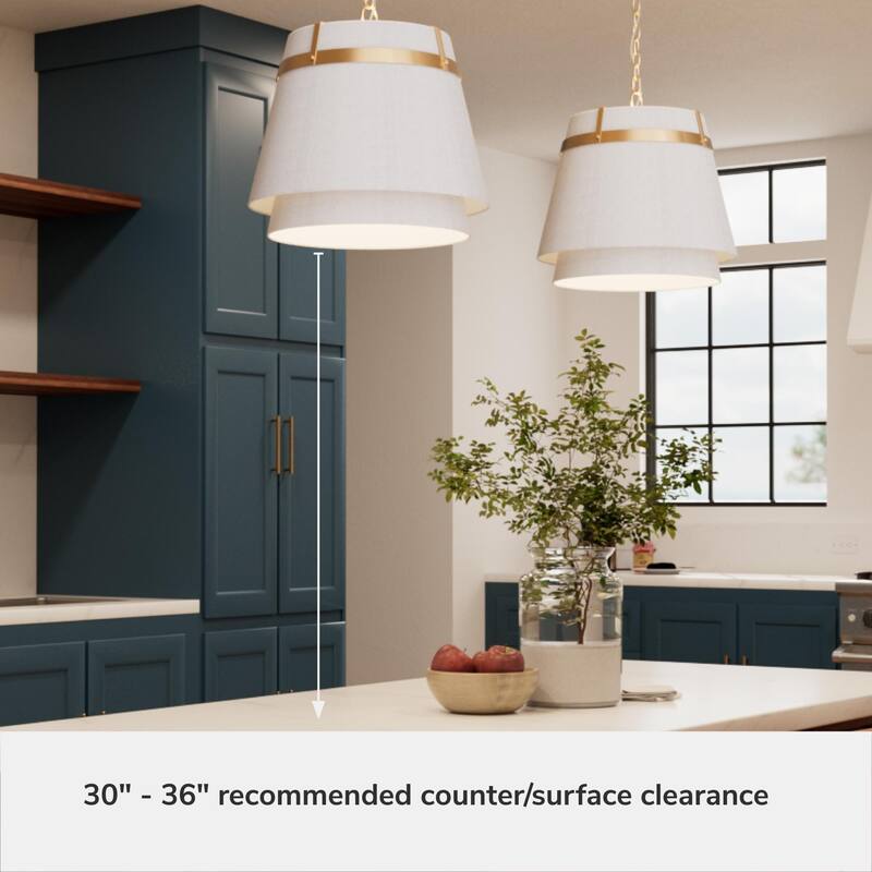 Hunter Ada Lee Alturas Gold 1 Light Pendant