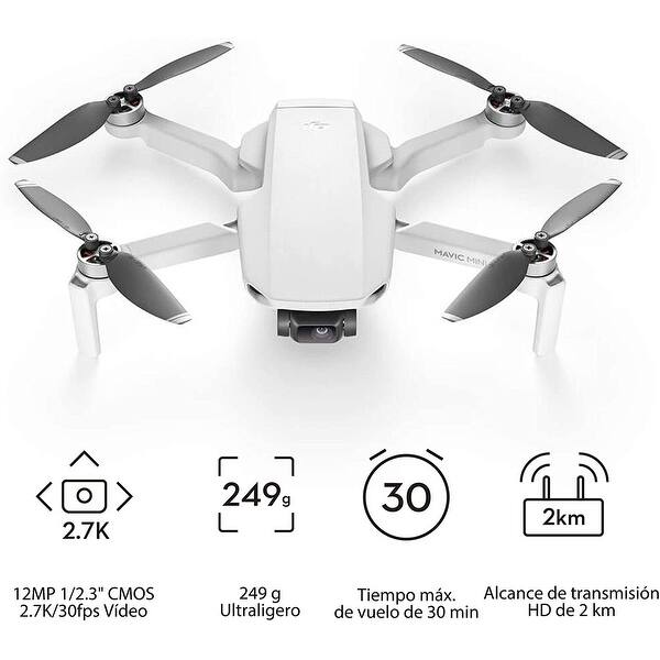 Dji Mavic Mini Combo Ultralight And Portable Drone 30 Min Battery Overstock