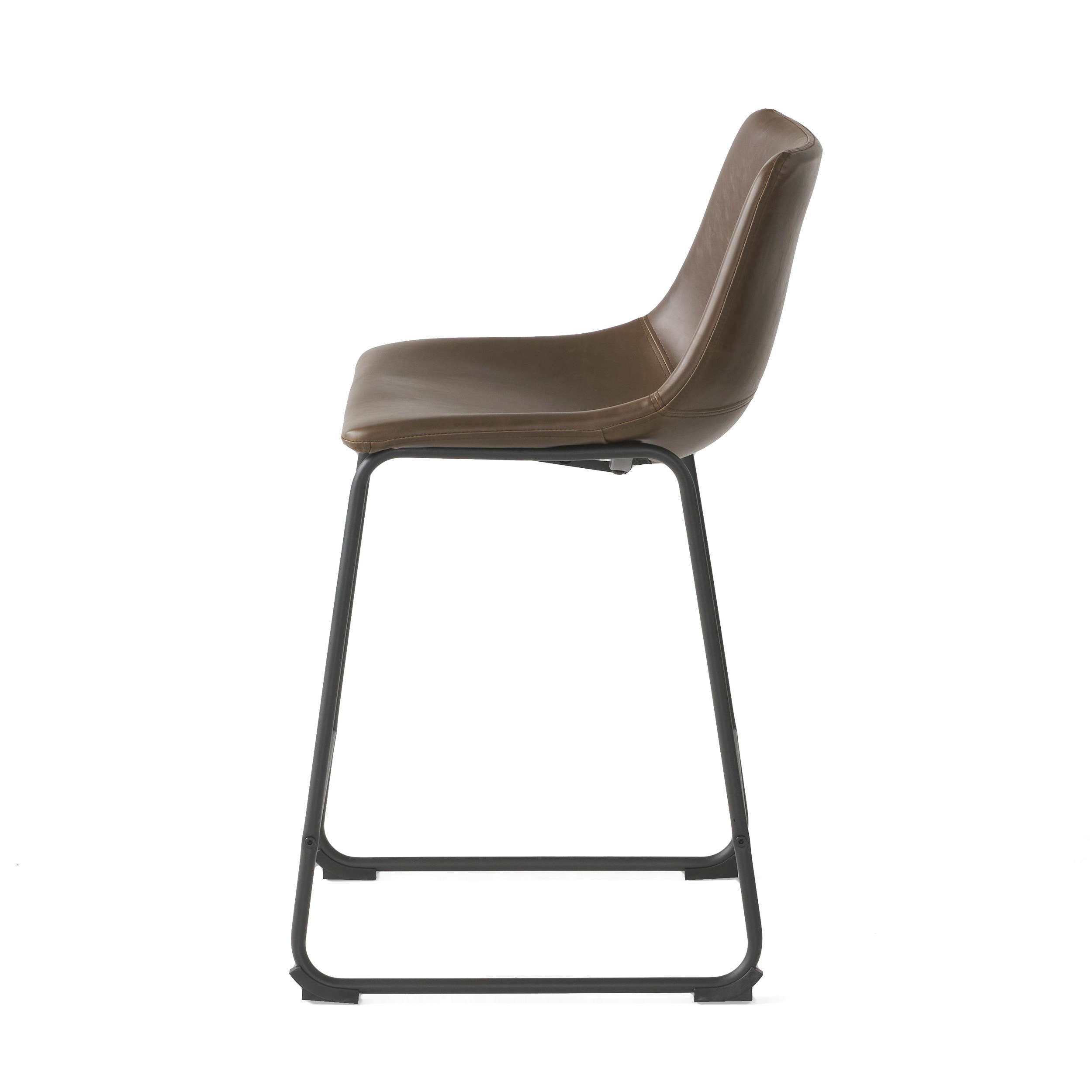 Christopher knight home cedric store leather counter stool