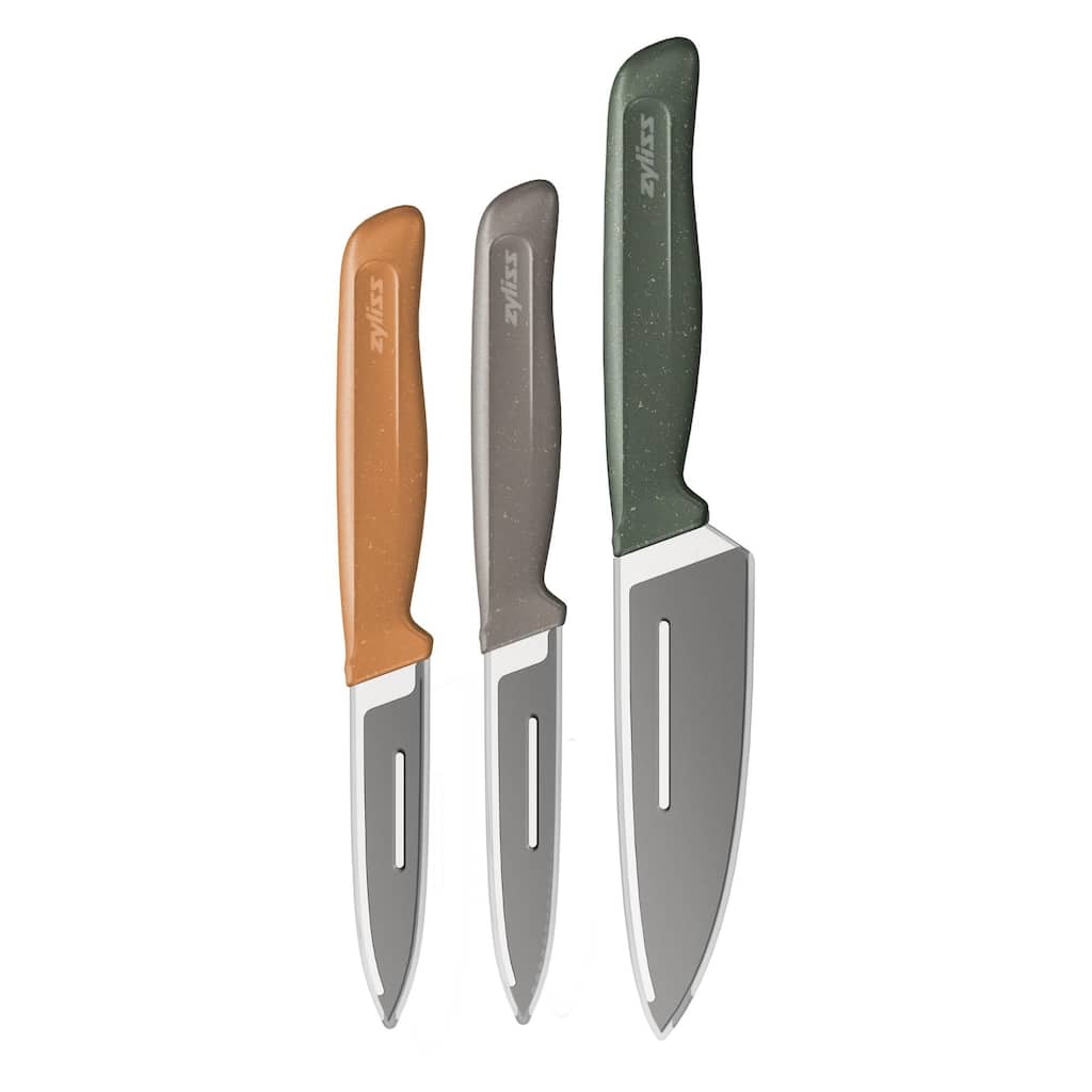 Zyliss Utility 3-piece Chef & Paring Knife Set
