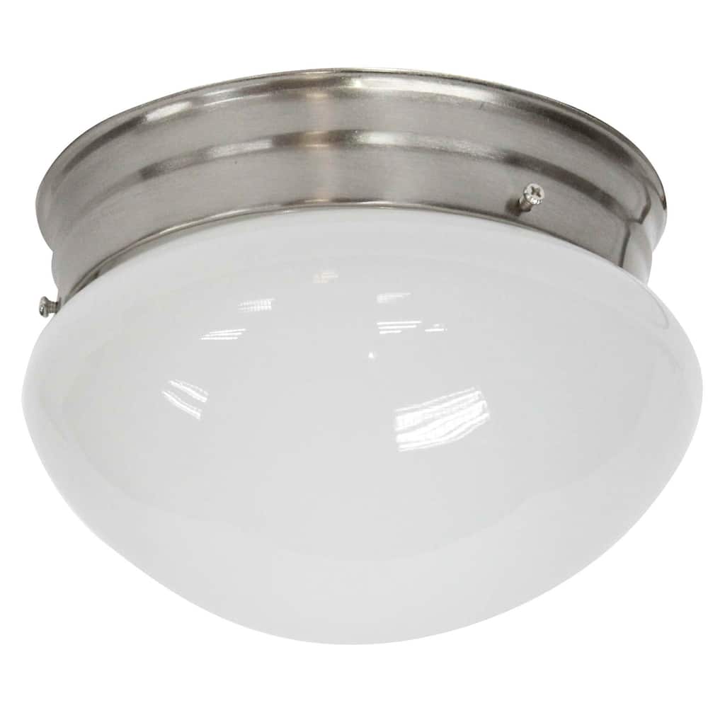 LED Flush Mount Ceiling light in Brushed Nickel