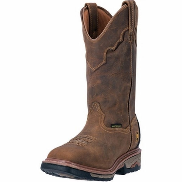 Dan Post Work Boots Mens Blayde 11" Steel Toe WP Saddle Tan. Opens flyout.