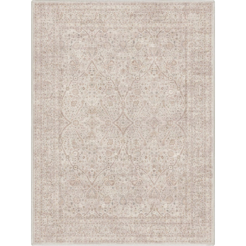 Well Woven Asha Isolde Vintage Oriental Flat-Weave Area Rug