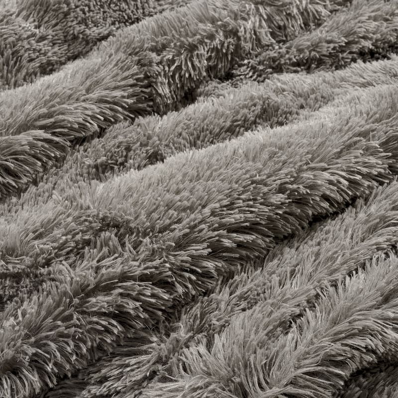 Lush Decor Emma Faux Fur Comforter Set