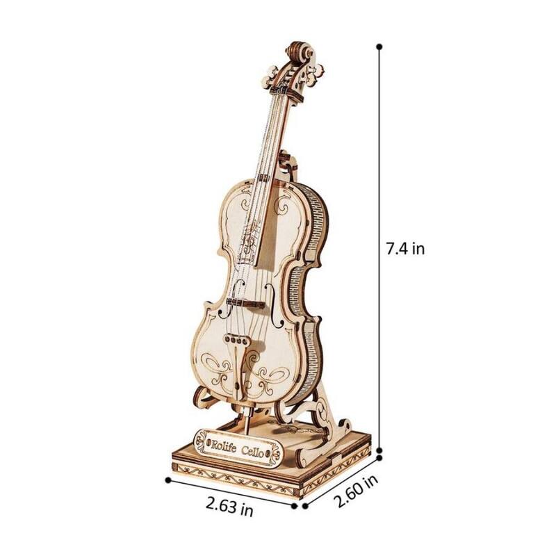 DIY 3D Puzzle - Cello - 58pcs