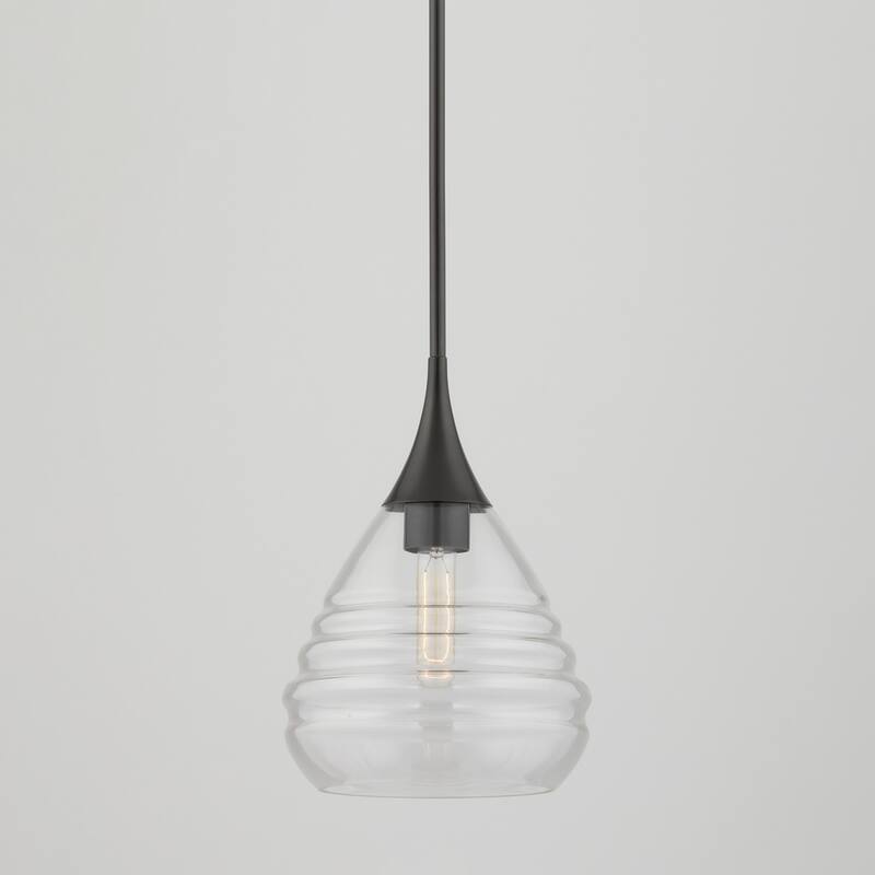 Mitzi by Hudson Valley Marissa 13-inch Pendant with Clear Glass
