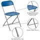 preview thumbnail 95 of 104, 10 Pack 650 lb. Capacity Premium Plastic Folding Chair