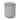 15.5 in. Gray Round Concrete End Table, Sturdy Build End Side Table for Living Rooms