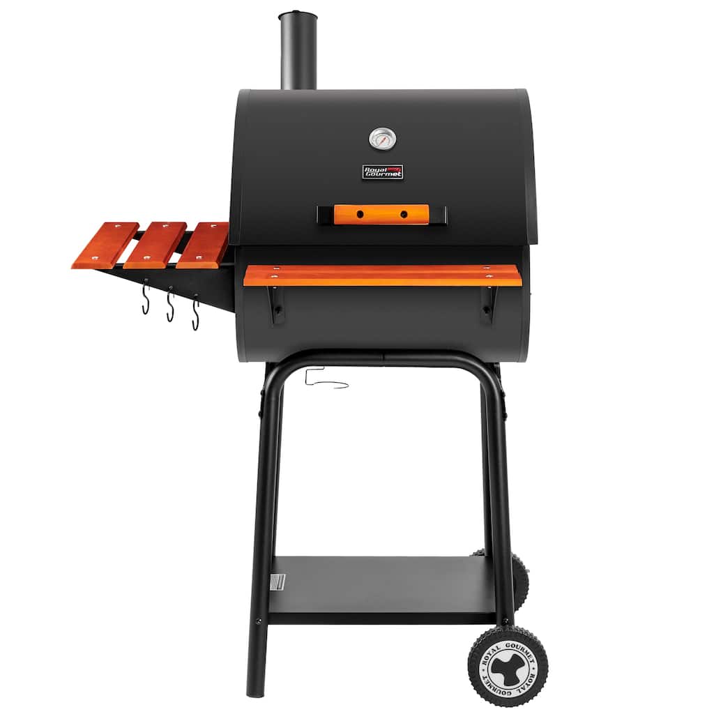 Royal Gourmet 24-Inch Black Charcoal BBQ Grill