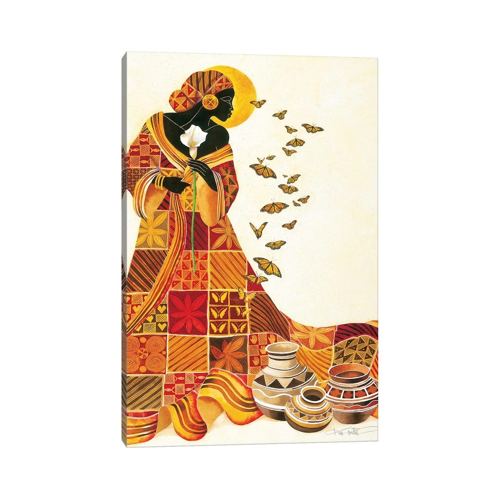 iCanvas "Soul's Flight, Cropped" by Keith Mallett Canvas Print