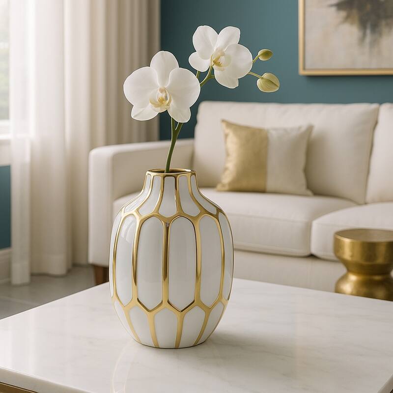 Decorative Ceramic Bud Modern Decorative Vase