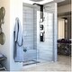 preview thumbnail 18 of 16, DreamLine Linea Single Panel Frameless Shower Screen 30" W x 72" H, Brushed Nickel
