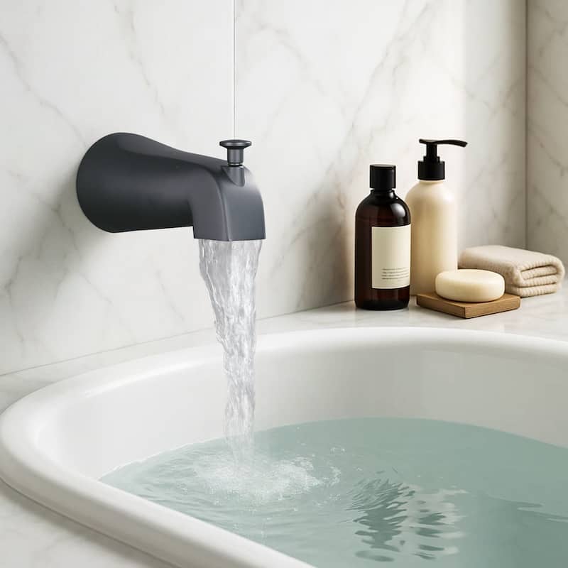 WOWOW Integrated Diverter Bathtub Spout