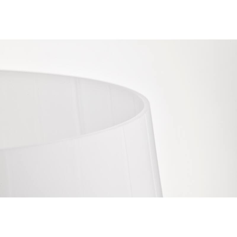Lune 3 Light Semi-Flush Vintage Brass Finish Etched White Glass - Vintage Brass