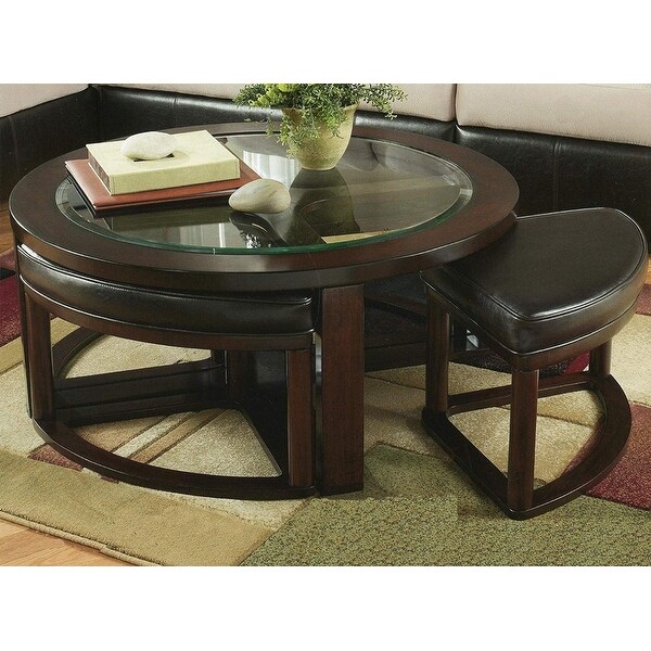 Marion cocktail table with 4 stools discount