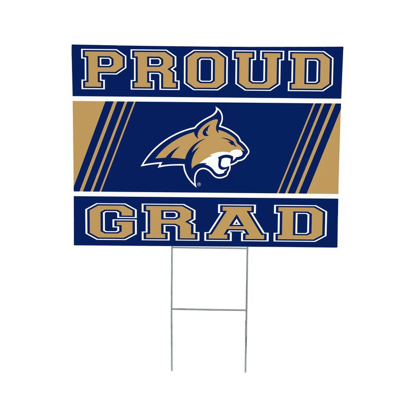 Montana State University 24" x 18" Graduation Coroplast Outdoor Yard Sign