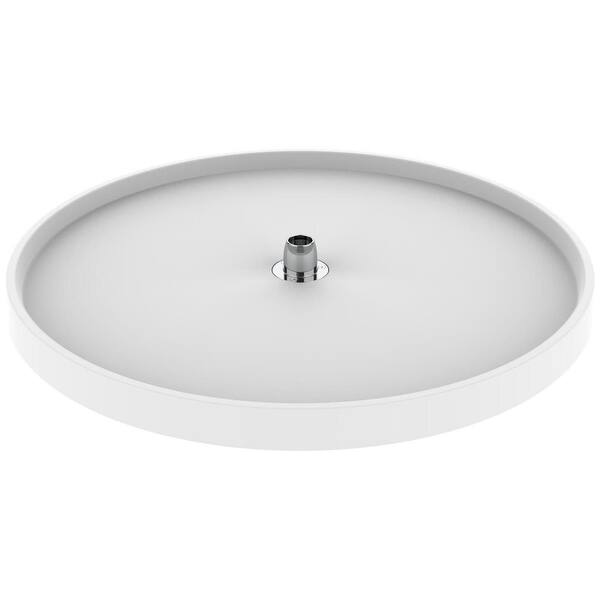 slide 2 of 3, Rev-A-Shelf RAS Polymer 28 Inch Replacement Full Circle Lazy Susan White