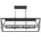 preview thumbnail 12 of 18, Hunter Laurel Ridge 6-Light Linear Chandelier - Kitchen Island, Dining Room - Modern Farmhouse, Candle, Industrial, Transitional