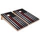 preview thumbnail 1 of 4, Solid Wood Cornhole Boards - USA Thin Red Line Design Premium 2x4 (24" x 48") - Include ALL Accessories