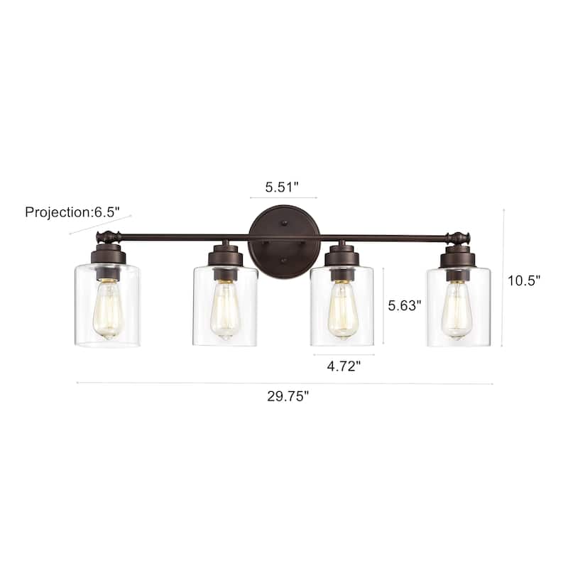 4-light Bath/ Vanity Light